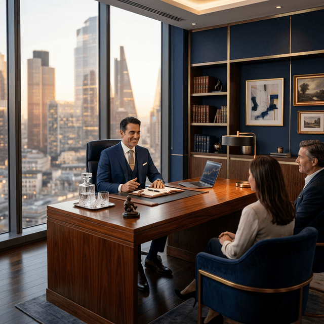 Luxury Wealth Management Office